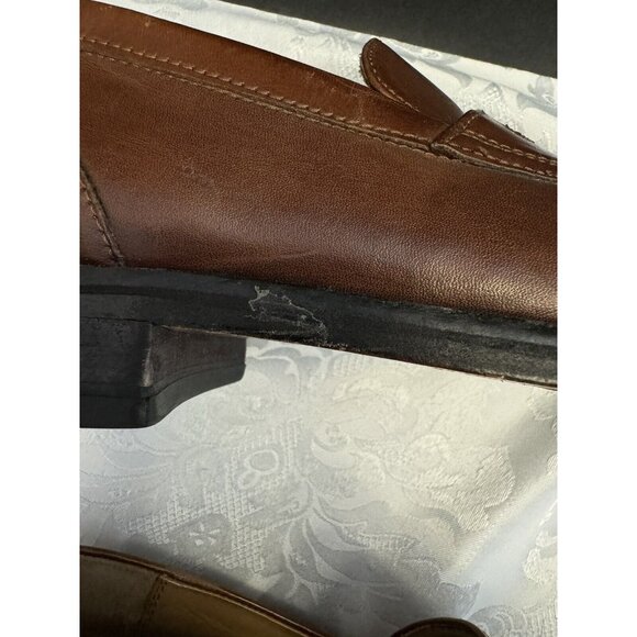 Cole Haan Men’s Size 9.5M Brown Leather Loafer‎ Dress Shoe Penny Loafer C07514 main image 7